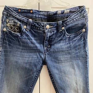 Miss Me skinny jeans 31/32